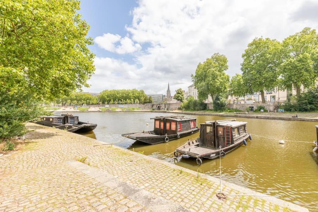 Port Royal Apart De Charme-Parking-Coeur De Ville Nantes Bagian luar foto